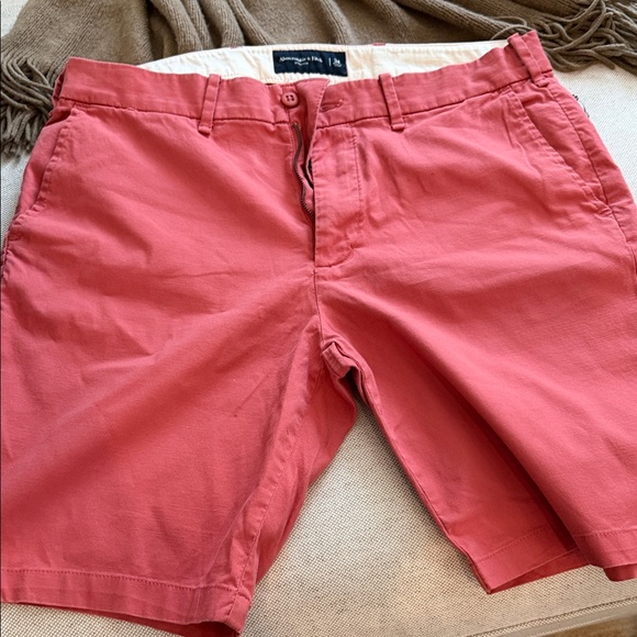 Abercrombie & Fitch Other - Abercrombie & Fitch Stretch Men's Coral Shorts 7 inch length